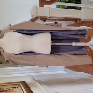 LONDON FOG WITH BLUE LINING TRENCH COAT..3X NO TAGS NEVER WORN